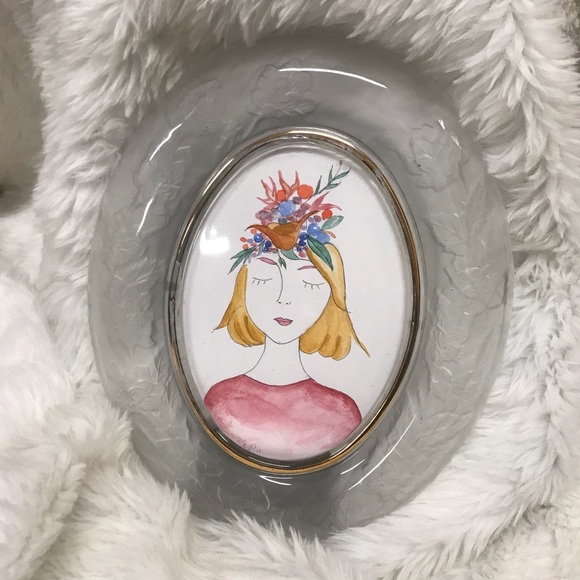 Other - Vintage frame with original art illustration